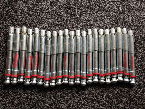 Lot of 21 new hilti hda-t m12x125/30 undercut anchors no washers or nuts for sale
