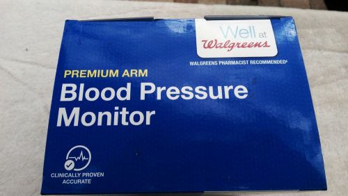 Walgreens - Premium Upper Arm Automatic Premium Blood Pressure 15+ Features- NEW