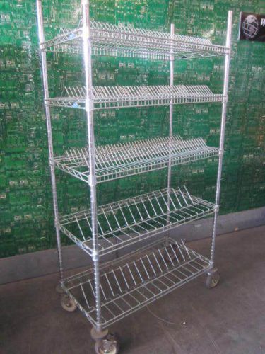 PAIR Component Reel Carts / 5-Shelf  18x36