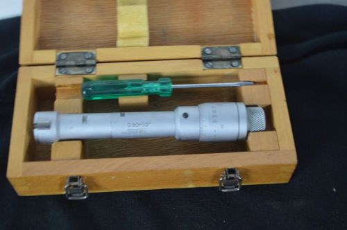 Spi inside bore / hole / cylinder. 3-point micrometer 0.80 to 1.0&#034; with case for sale