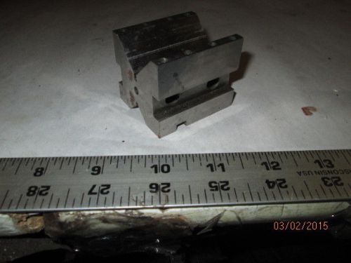 MACHINIST TOOLS LATHE MILL NICE Ground Hardened Specialty V Block  for Sherline