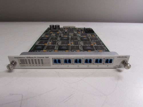 Spirent SmartBits LAN-3111As (6 port, 100Base-FX LC fiber), for SMB600/6000B/C