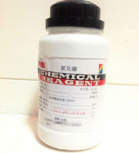500 gram (17.6 oz) 98% AR Boron Oxide, Boric Oxide, B2O3 Powder Reagent #EZQ-2