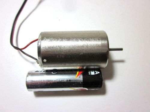 Escap Micro DC Motor 26mm Diameter PL11-213-8, 2mm Shaft 4.70 Swiss Portescap 26