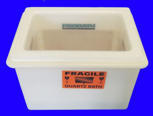 NEW ProBath PB6100 Promac Quartz Bath Tank Acid Etch 208V Heated 15&#034;X11&#034;X10&#034;