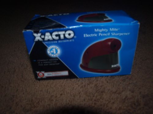X-Acto Mighty Mite Electric Pencil Sharpener New In Box