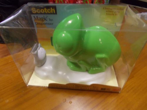 NEW COLOR CHANGING CHAMELEON / LIZARD 3M SCOTCH MAGIC TAPE DISPENSER, Office Toy