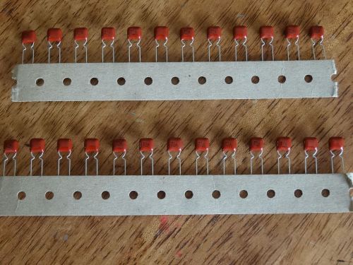 25 x  270nF 50V POLYESTER CAPACITOR  CAP QTY:  25