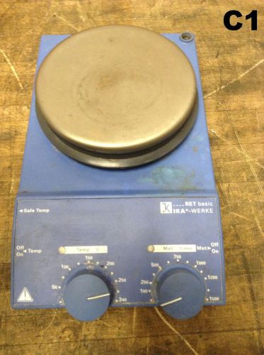 IKA-Werke RET Basic Hot Plate &amp; Magnetic Stirrer IKA Magnetic Hot Plate Stirrer