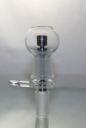 Glass Globe  Dome Adapter Titanium Nail Set 14mm Male