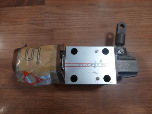 Atos hand &amp; mechanical directional valve, dk-1021/afc w/ omron limit switch for sale