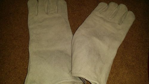 Welding Gloves gray 1 pair used