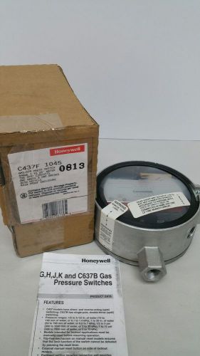 HONEYWELL C437F-1045 GAS/AIR PRESSURE SWITCH 1 TO 26&#039;&#039; WATER