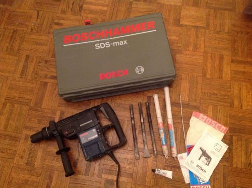 Bosch sds corded rotary hammer drill boschhammer &amp; chisels drill bits free ship for sale