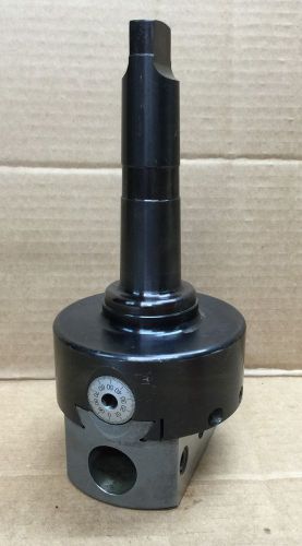 4&#034; Boring Head 1&#034; Bar size 4MT Spindle