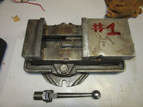 Rotating machine vise opens to 5.5 x 6 inches very heavy duty our # 1 (014-035) for sale