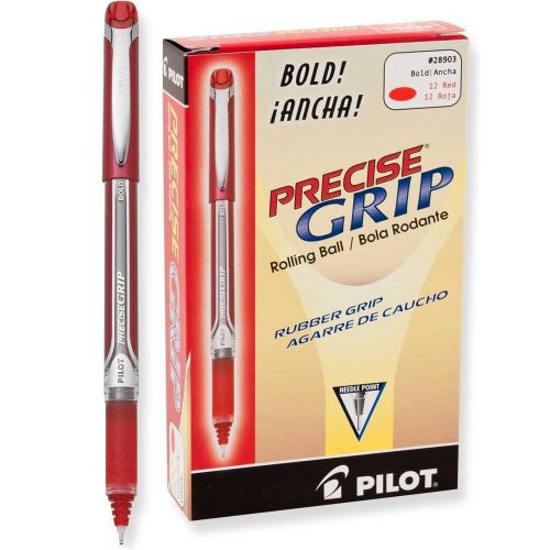 Pilot PR-1 Precise Grip Bold Point, Red (PIL 28903) - 12/pk