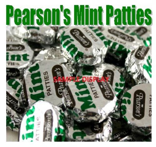 6 Premium Pearson&#039;s Mint Patties Displays for Peppermint Patty vending machines