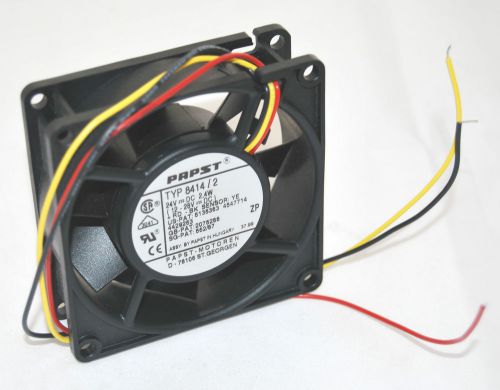 PAPST COOLING FAN 8414/2 8414 2.4W 24V NOS FREE WORLDWIDE SHIPPING W TRACKING #