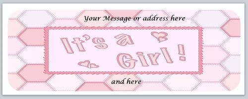 30 Personalized Return Address Labels Baby Shower Buy 3 get 1 free (ct256)
