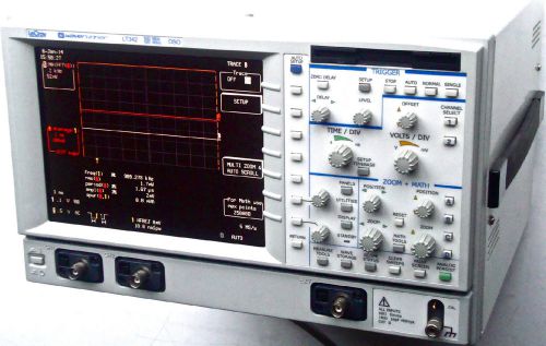 LECROY LT342  DIGITAL OSCILLOSCOPE  LOADED WITH MANY OPTIONS  500MHz  500MS/s