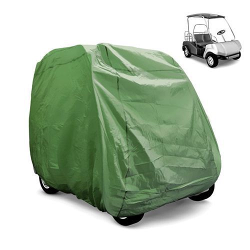 Pyle pcvgfct60 protective cover for golf cart (olive color)  2 pass for sale