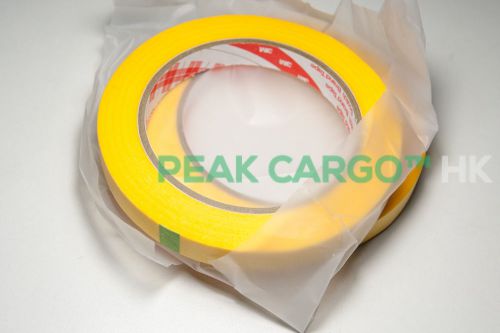 10 rolls multi-purpose 3m holding masking tape 244 yellow, 1/2 in x 55 yds for sale