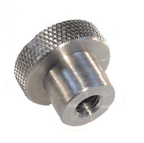 Threaded knurled  knobs 1/4-20 tpi  aluminum  package of 8 knobs    new  ** for sale