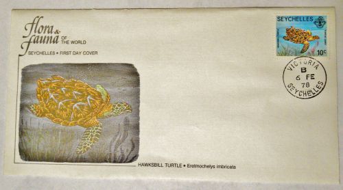 Flora Fauna - Victoria Seychelles 6 Feb, 1968 - 1St Day Issue Envelope Unused