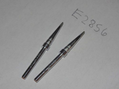 Set of 2 Pluto Edsyn soldering iron tip...Brand New tips !  Model Number E2856