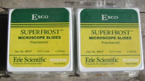 Esco superfrost microscope slides