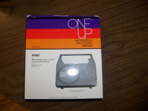 One Up IP340 Correctable Black Ribbon for IBM Wheelwriter 3,5,&amp; 6 Typewriter