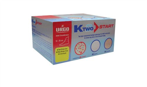 K Two Start Compression Bandage System Plus Contact Layer 18 - 25cm