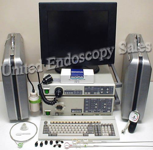 OLYMPUS Evis CV-100 Video Endoscopy System Endoscope Warranty!!
