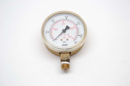 WIKA 0-400PSI 2-1/2 IN 1/4 IN NPT PRESSURE GAUGE B438591