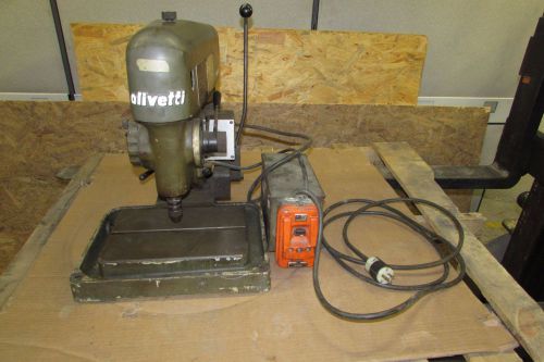 Olivetti T6 Watch Makers Bench Top Drill Press