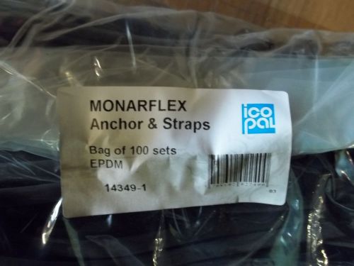 Monarflex Anchor and Straps Bag of 100 sets EPDM 14349-1