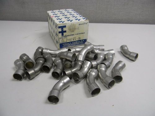 LOT OF 23 NEW TRULY 45-FF-8 STAINLESS STEEL 45 DEGREE ELBOW FEMALE FITTINGS