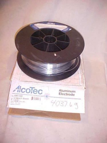 AlcoTec 8.4 lb 1/16 1.6mm Alloy ER1100 1100 Aluminum Wire 16lb size Spool