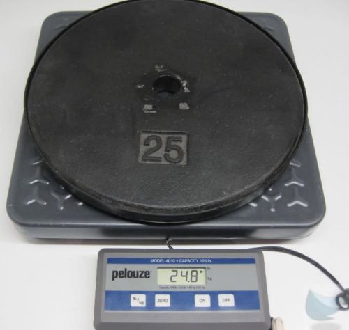 Pelouze 4010 digital receiving electronic mailroom scale 125 lb capacity working for sale