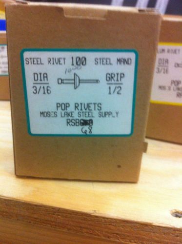 10046 - rivets - 100 per box (10) boxes for sale