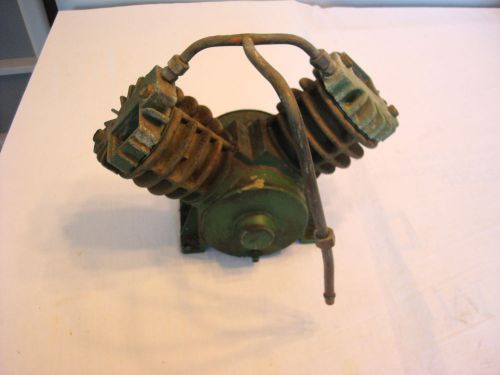 Antique Vintage Twin Cylinder Compresser Pump Air 3 D ES-3-D AC
