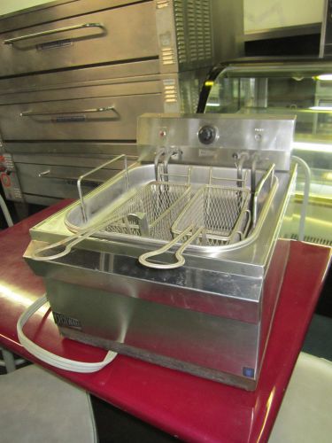 cecilware stainless steel commercial deep fryer