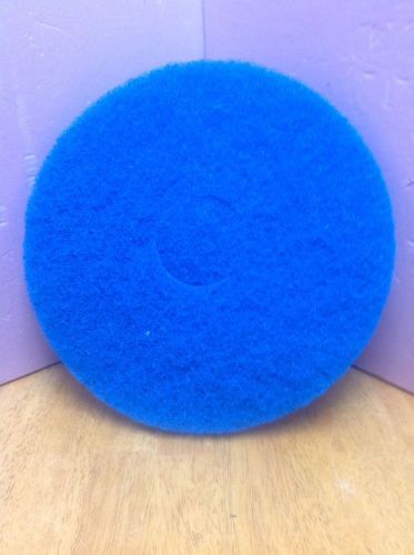 4 ~~ Brillo Blue Floor Polisher Maintainer Scrub Pads 13&#034;x1&#034; Fuller 175-350 RPM