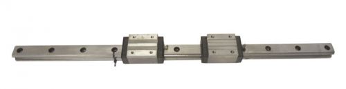 Thk hsr45 bearing guide blocks &amp; 43&#034; slide rail linear motion actuator/ warranty for sale