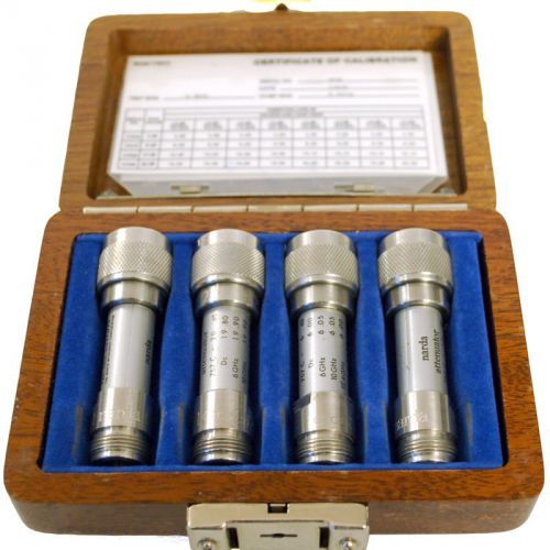 Narda Attenuator Set Model 119A/4 3db 6dB 10dB 20dB Vintage OFFERS ACCEPTED