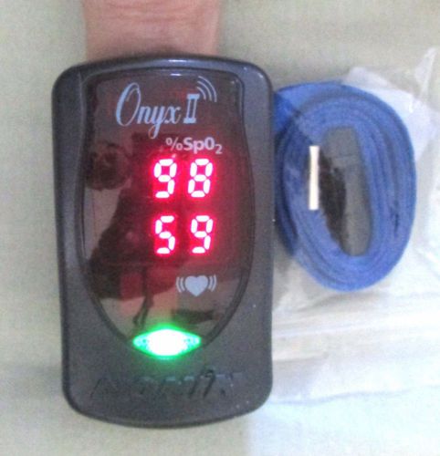 UsedGood Condition Nonin 9550 Onyx II Fingertip Pulse Oximeter