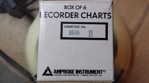 AMPROBE INSTRUMENT RECORDER CHARTS 850A BOX OF 6