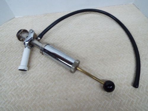 Beer Keg Pump Short Lever Handle 8 &#034; Chrome