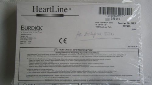 (2) packs Burdick EKG/ECG paper #007979
